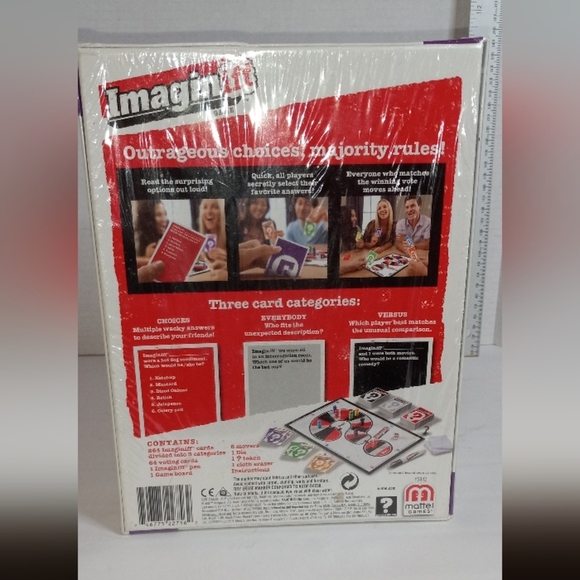 Mattel IMAGINIFF Board Game. Find Out What Friends Really Think of You 2010 NEW - Picture 2 of 4